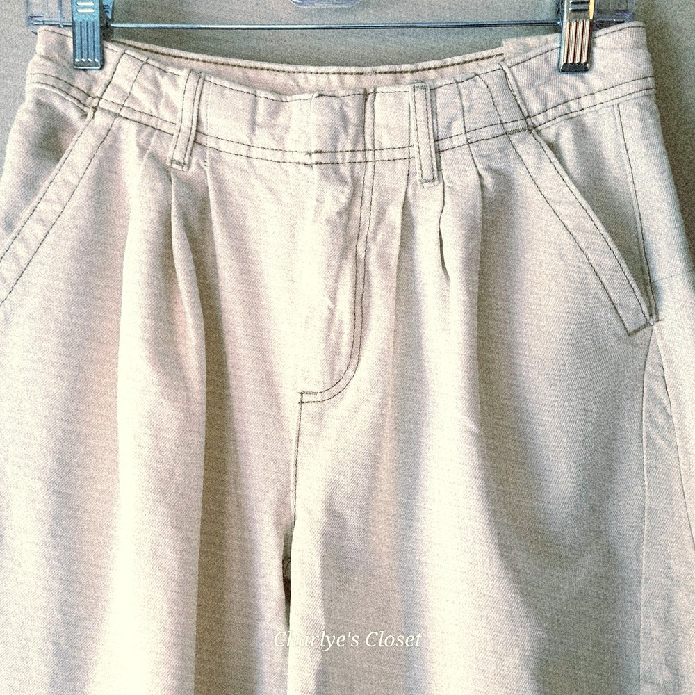 We The Free Cream Wide Leg Jeans - Picture 3 of 9